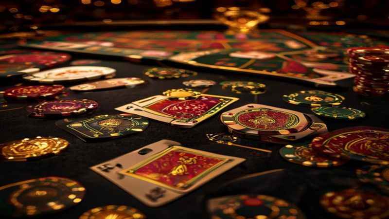 Bảng cầu Baccarat và các cửa cược tại sảnh casino RR8801
